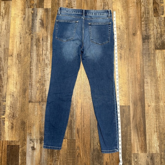 a.n.a Women's Skinny Jegging in Classic Blue - Picture 2 of 5
